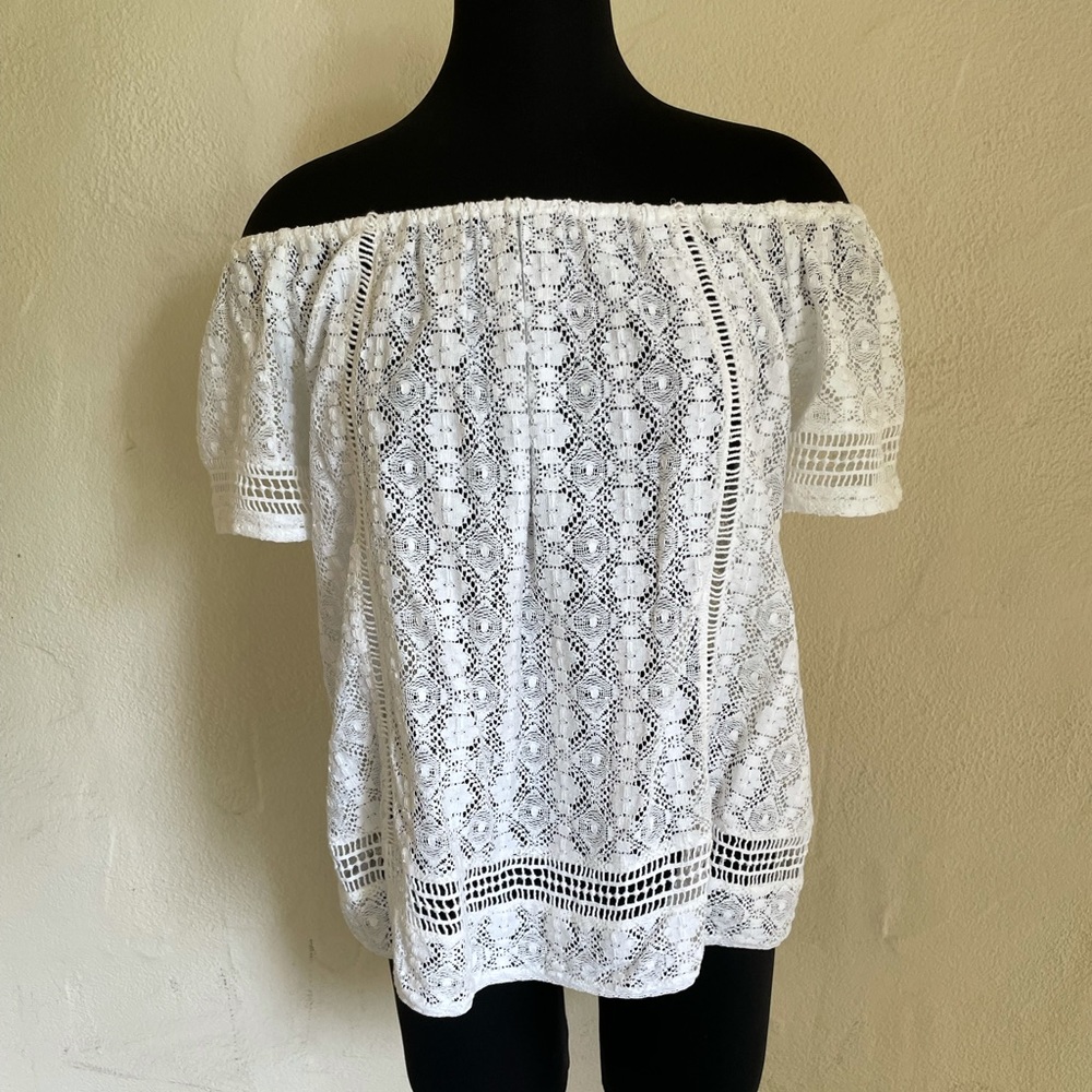 Joie White Off-Shoulder Too